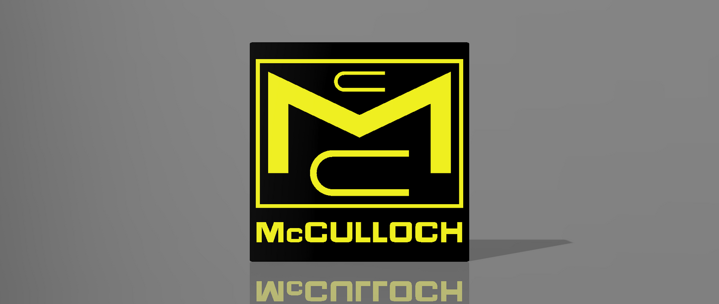 3D Printed McCulloch McC Light Box