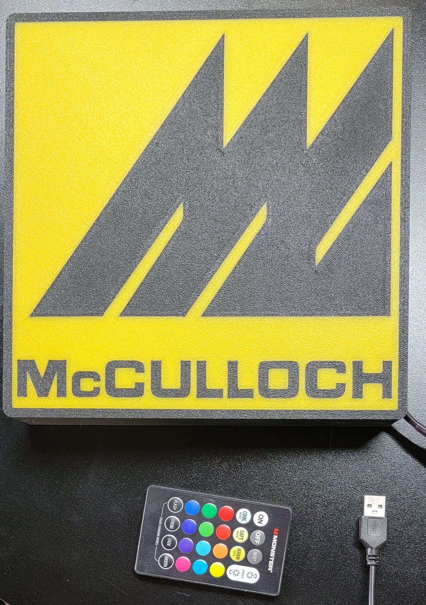3D Printed McCulloch LED Light Box