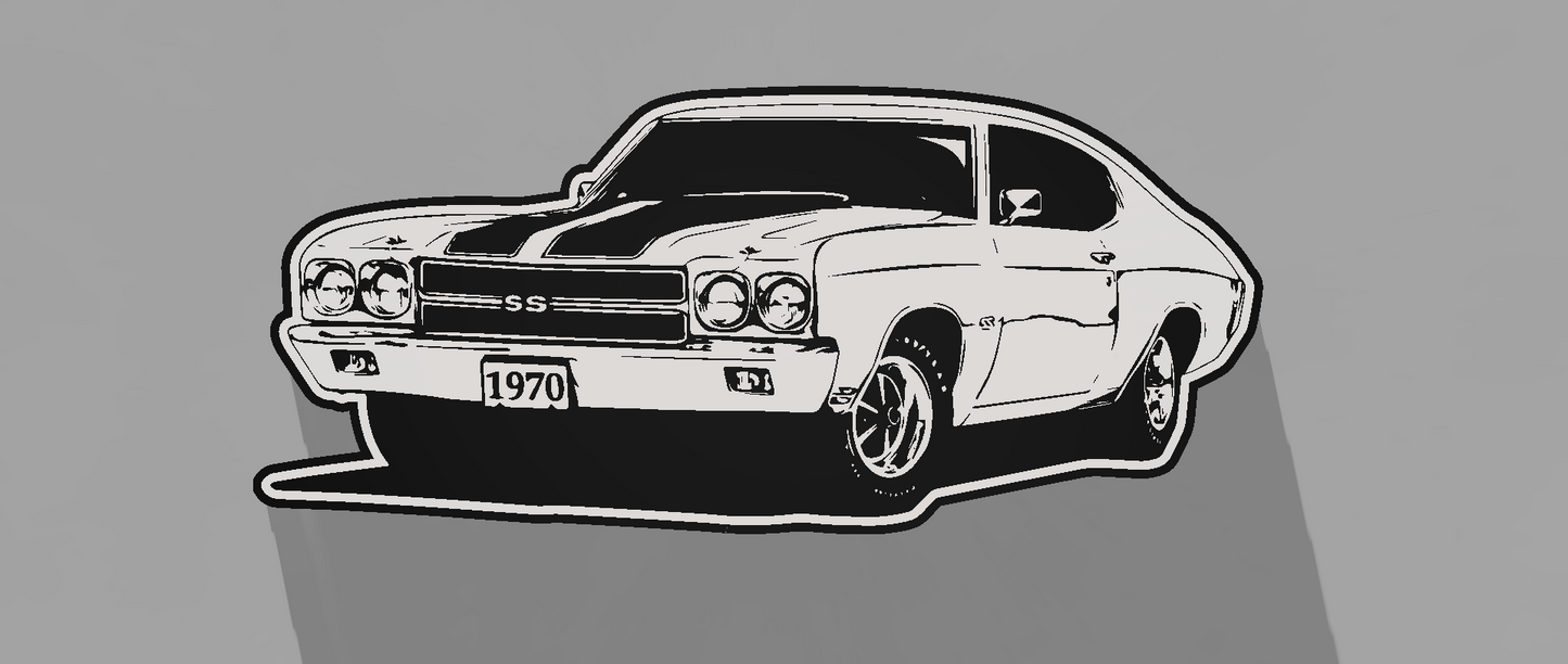 1970 Chevelle LED Light Box