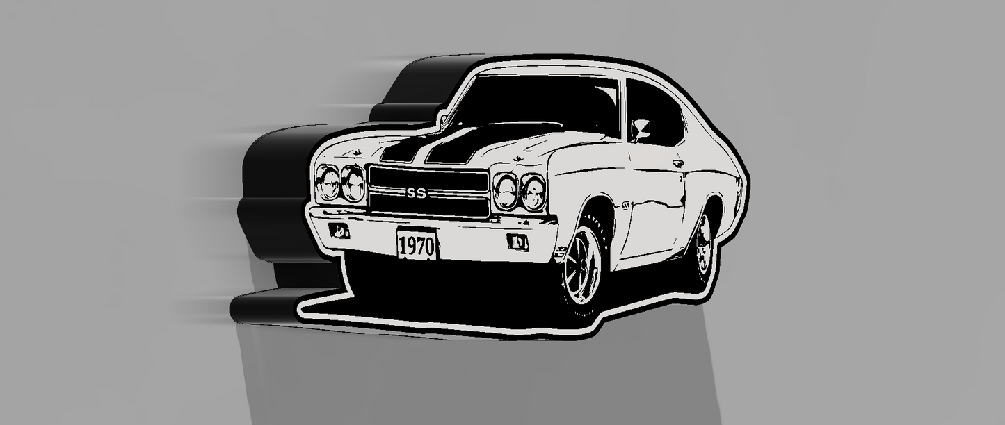 1970 Chevelle LED Light Box