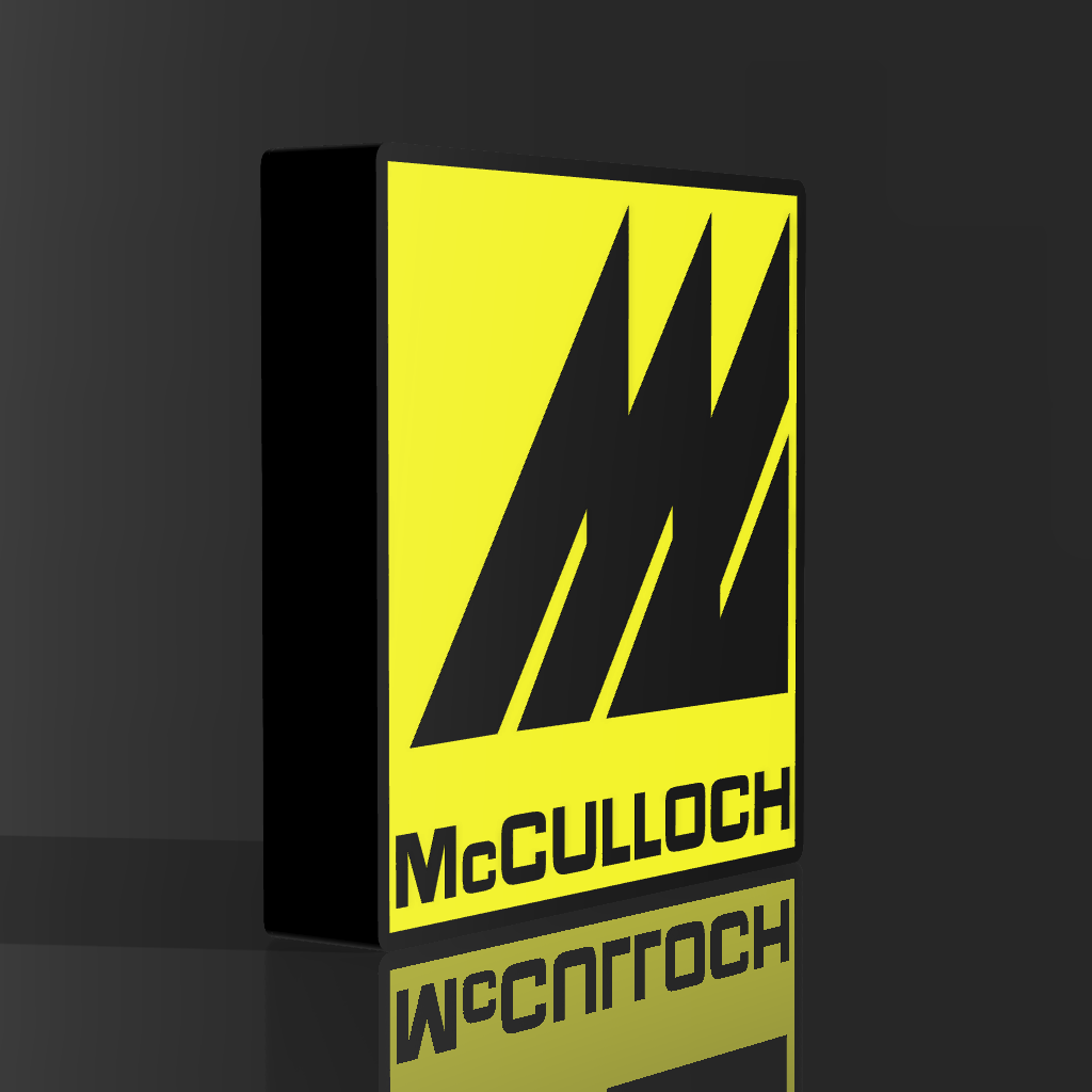 3D Printed McCulloch LED Light Box