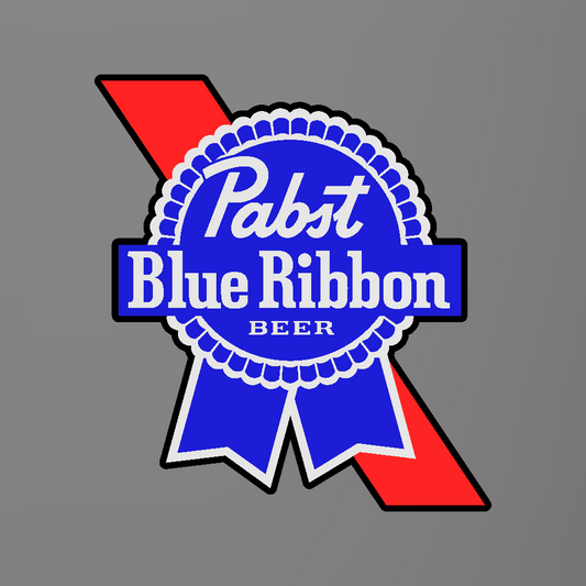 3D Printed Pabst BR LED Light Box